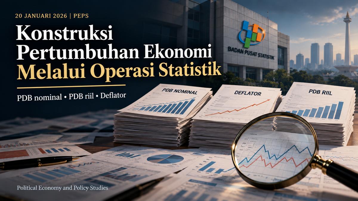 Ilustrasi pertumbuhan ekonomi Indonesia
